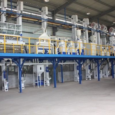 2018 Chinese High quality grain processing rice machine / automatic rice mill machine